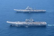 INS Vikrant R-11 + INS Vikramaditya R-33.jpg