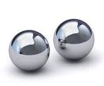 Happy Sales HSHB-CRM, Chinese Health Balls Baoding Iron Ball, Chrome, Order  Comes with Random Color Pick