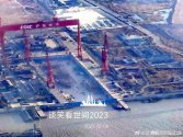 PLN Type 076 maybe or anything at HZ yard at Changxin Island - 20231208 - 谈笑看世间2023.jpg