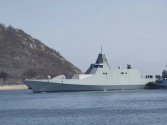 PLAN, mystery Stealth corvette or light frigate test bed for gas turbine electric propulsion 04.jpg