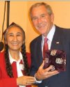 Rebiya Kadeer--G Bush 3.jpg