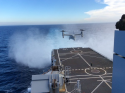 OTAN US Osprey conducts deck landing trials on HNLMS Johan de Witt.png