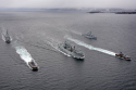 OTAN ESPS Álvaro de Bazán, HMS Iron Duke, ESPS Cantabria and 2 Skjold - 2.png