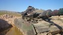 Turkish M60T Sabra tank gets hit by Kornet missile in Iraq, seems to survive.jpg