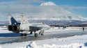 Navy MiG-31s practice landing on 'conditionally damaged strip' at Yelizovo airfield, Kamchatka.jpg