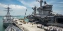 USS Carl Vinson Carrier Strike Group arrives in Singapore for port visit.jpg