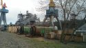 Udaloy class destroyer of the Russian Navy Marshal Shaposhnikov under upgrade .jpg