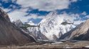 Pakistan Army Aviation AS350 Ecureuil with 5 Sqn based in Skardu, with K2 in the background.jpg