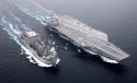 USS FORD CVN78 practicing underway replenishment with USNS  McLEAN T-AKE12 Monday - 3.jpg