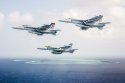 THEODORE ROOSEVELT CVN71 & aircraft of CVW-17 pass by and over Wake Island - 2.jpg