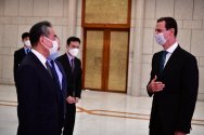 Wang Yi with Bashar al-Assad.jpg